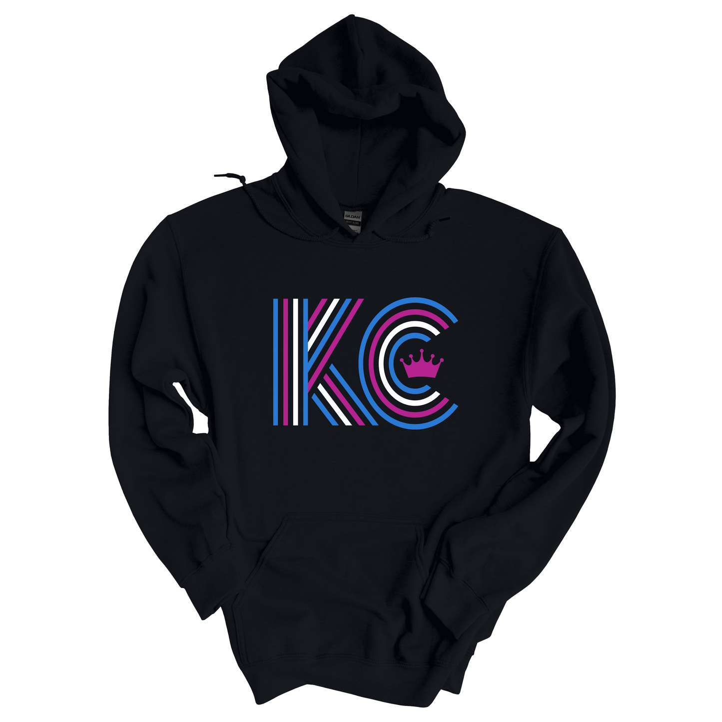 KC Stripes on black