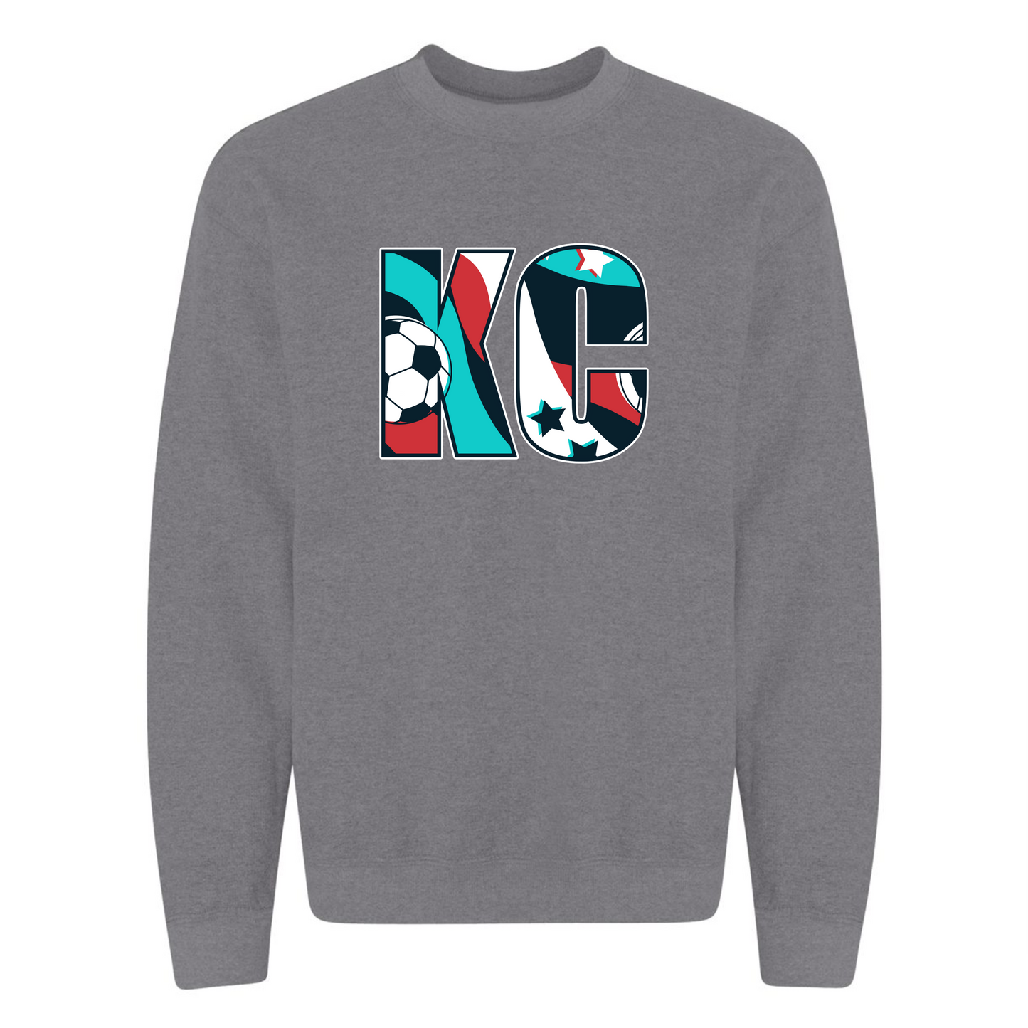 KC Pattern on gray