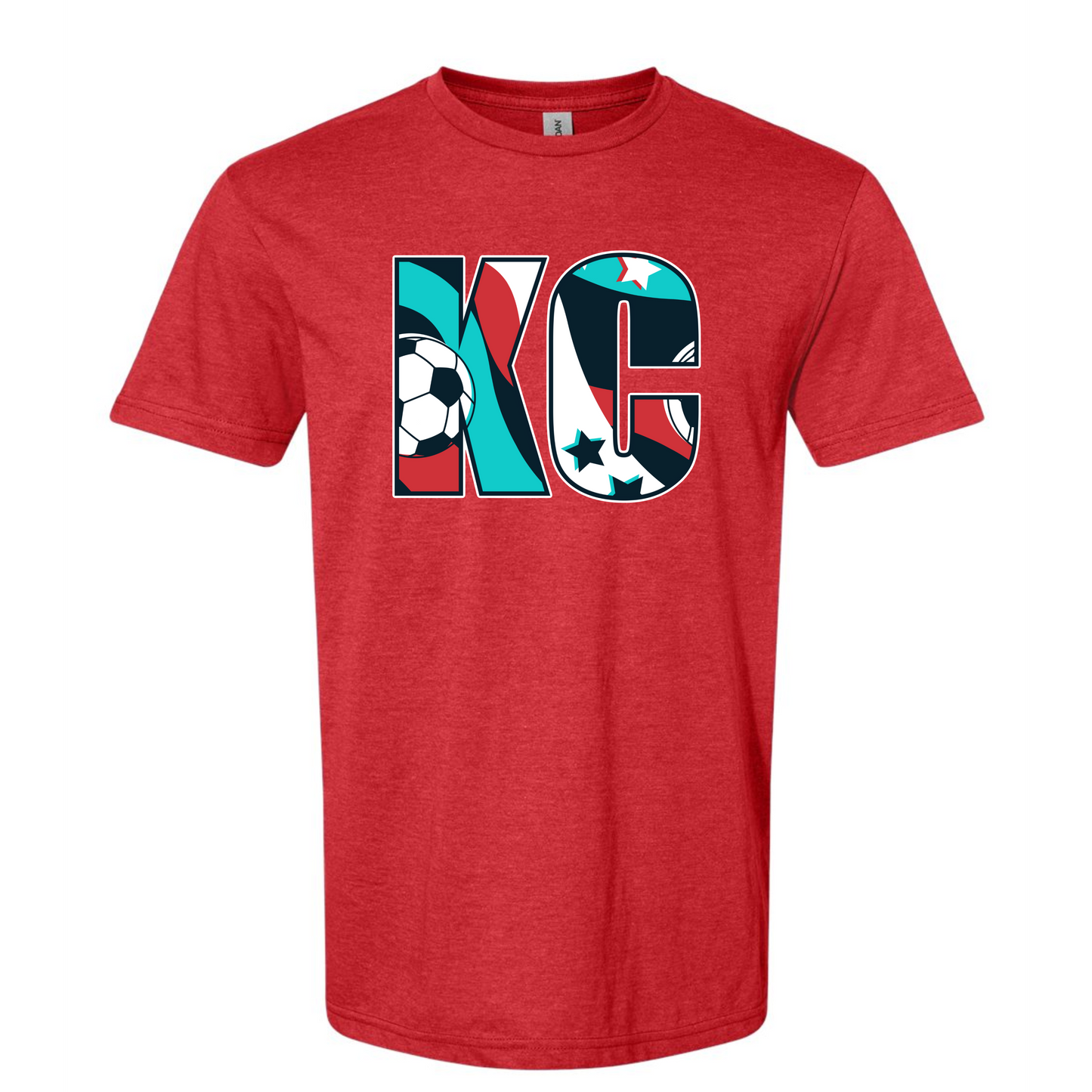 KC Pattern on red