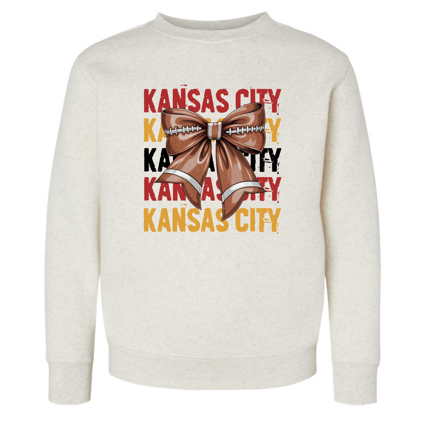 Youth - Kansas City Football Bow