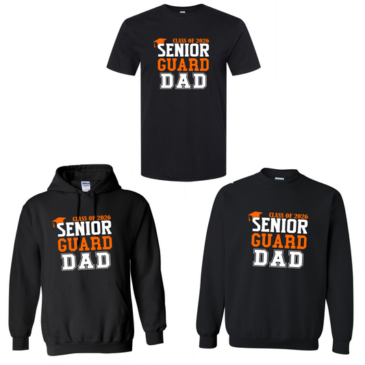 2026 Senior Guard Dad on black