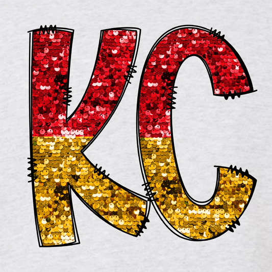 KC Faux sequins