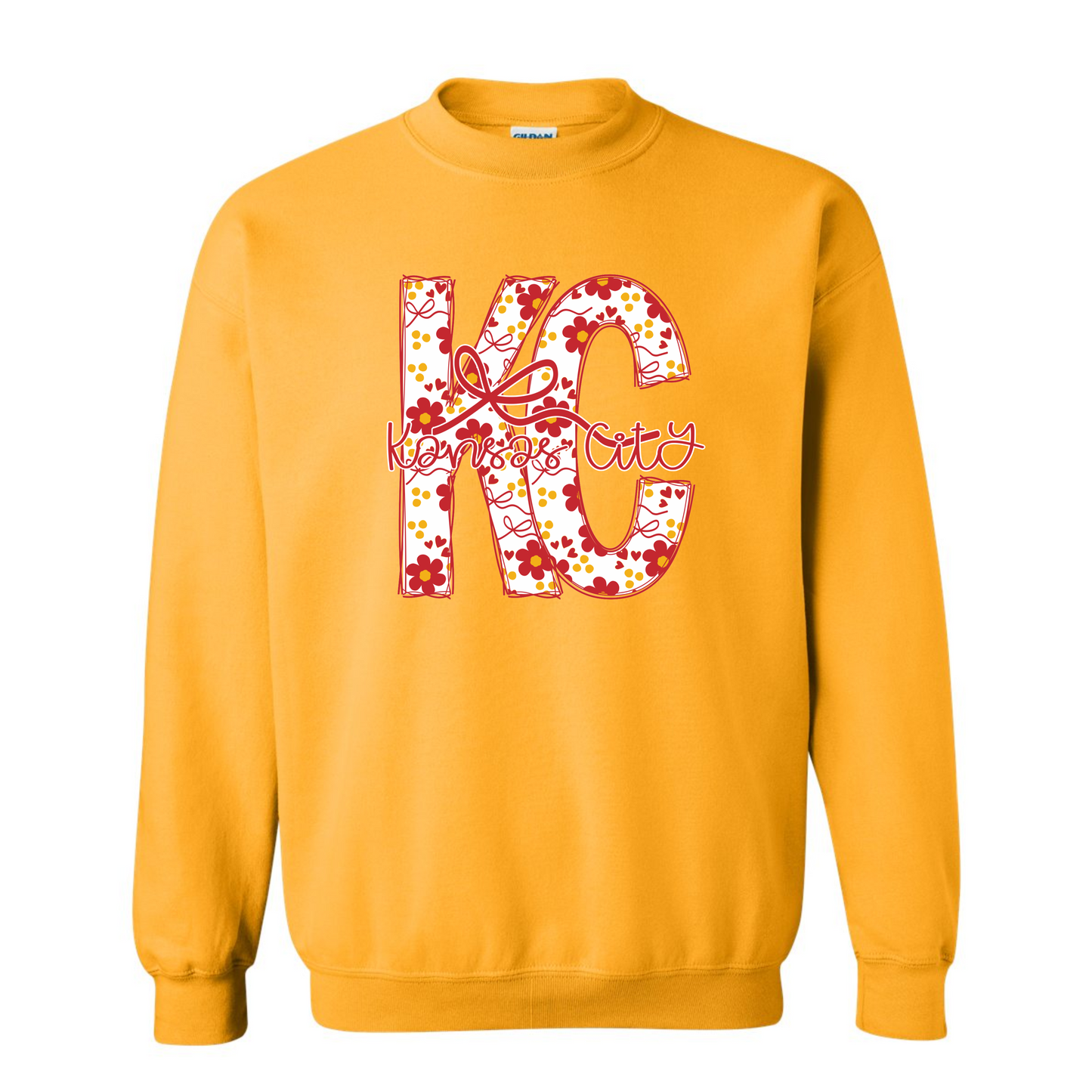 Flower KC on Yellow