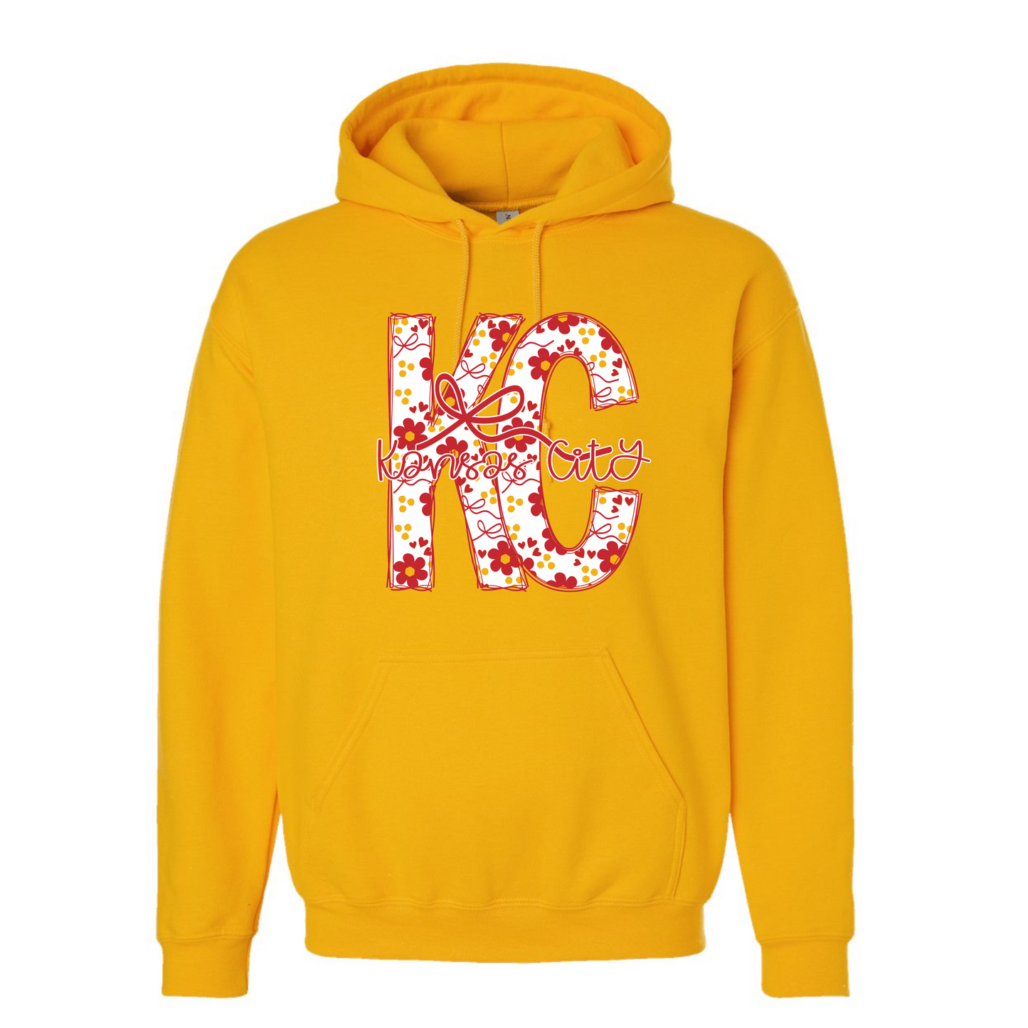 Flower KC on Yellow