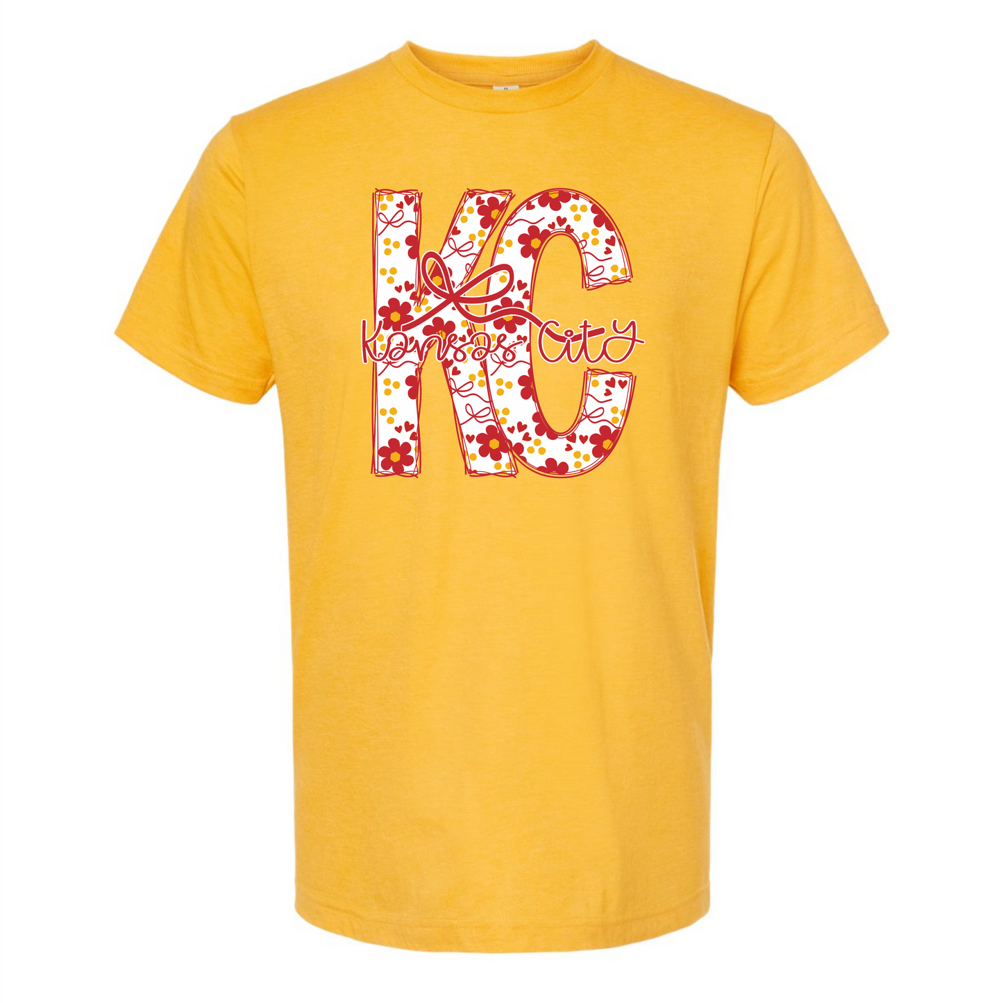 Flower KC on Yellow