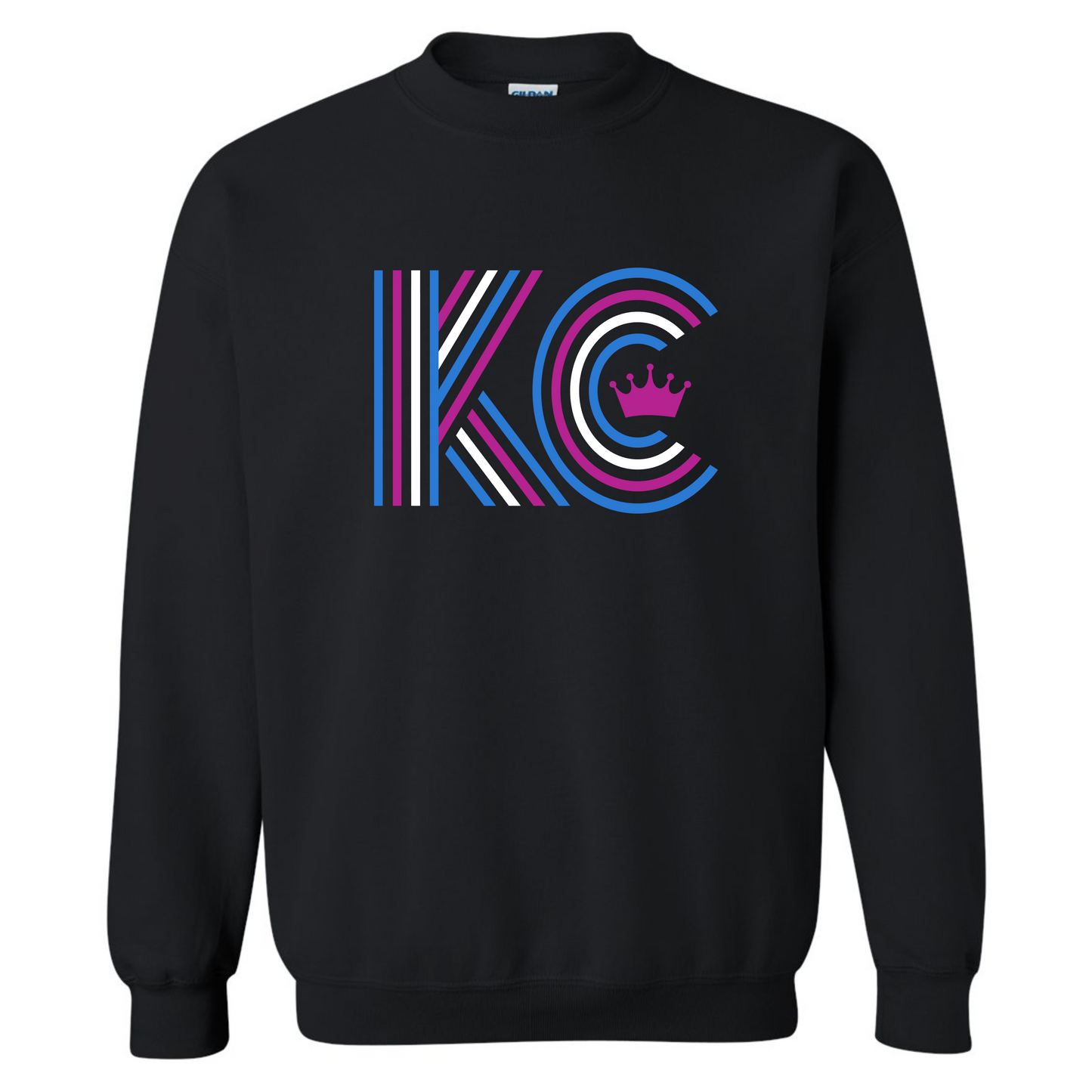KC Stripes on black