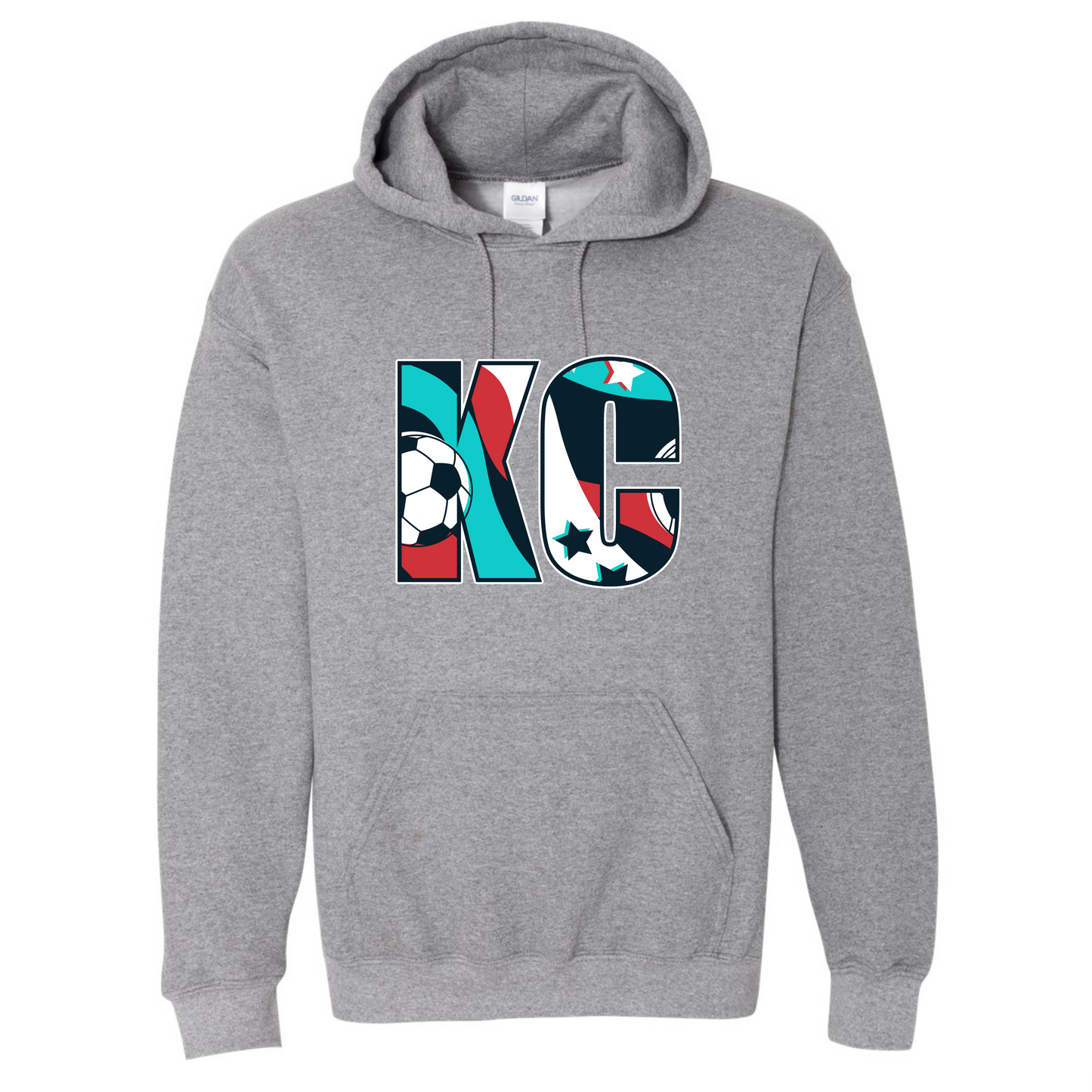 KC Pattern on gray
