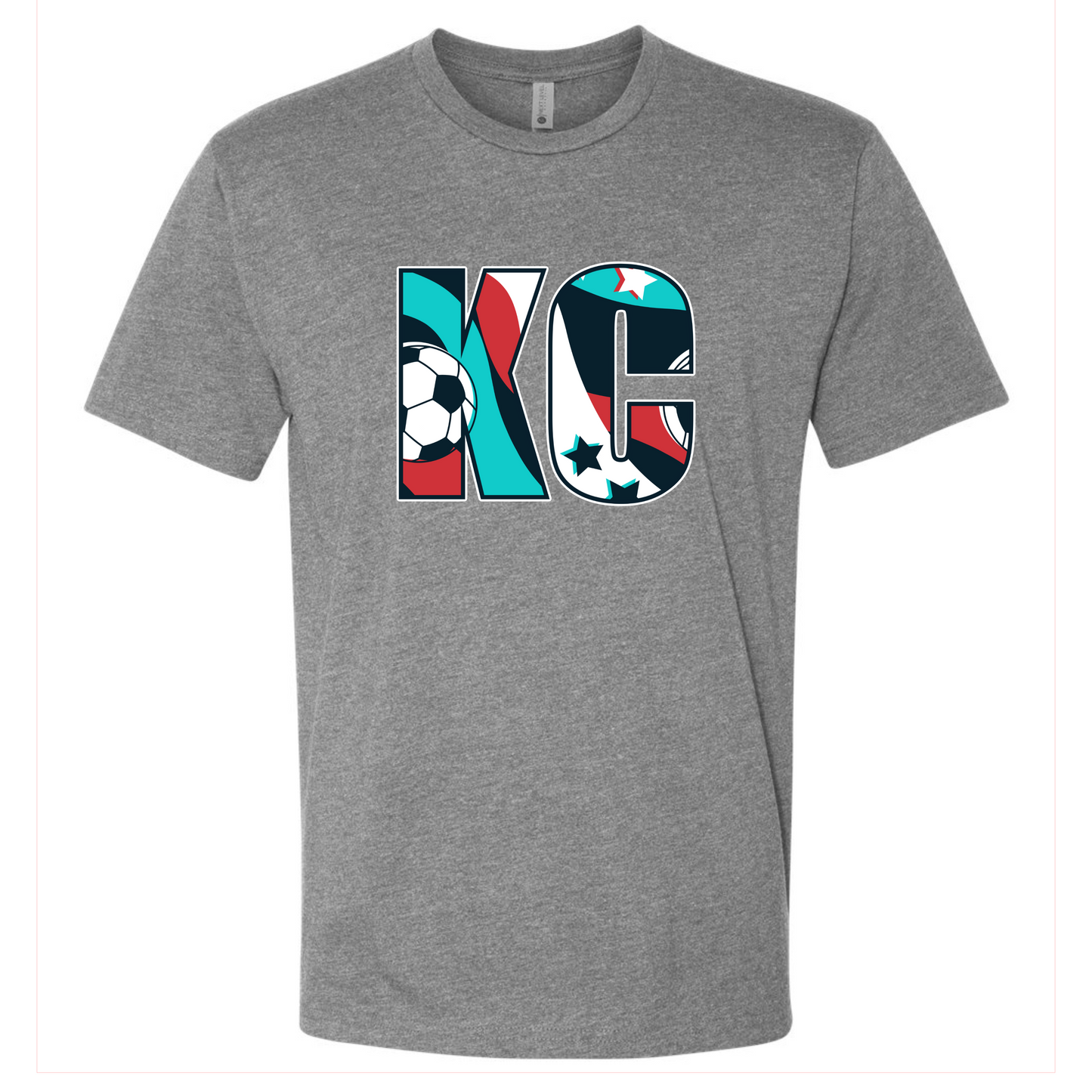 KC Pattern on gray