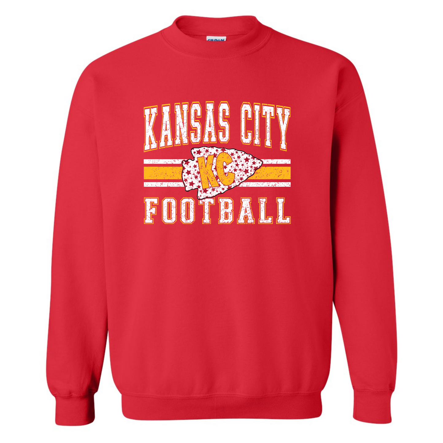 Kansas City Football w/ arrowhead