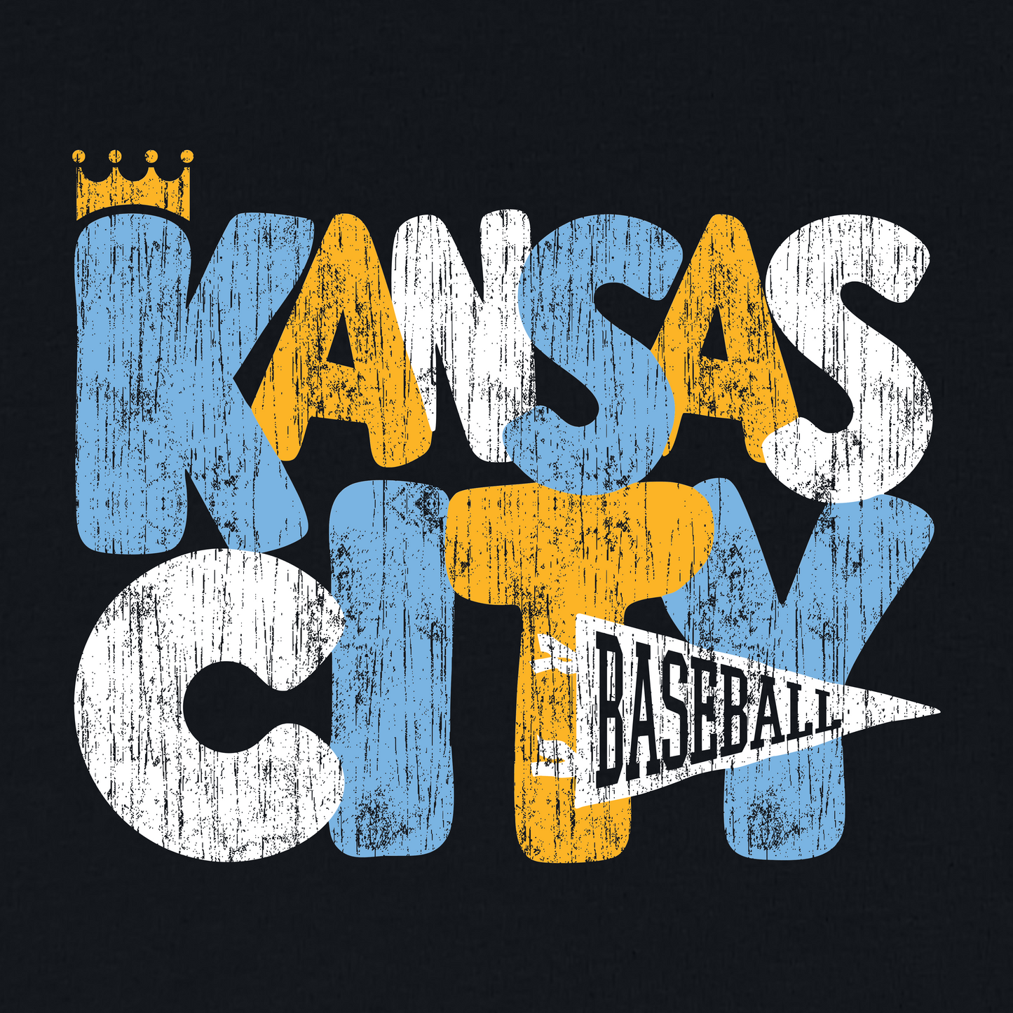 Kansas City Baseball Distressed on Black