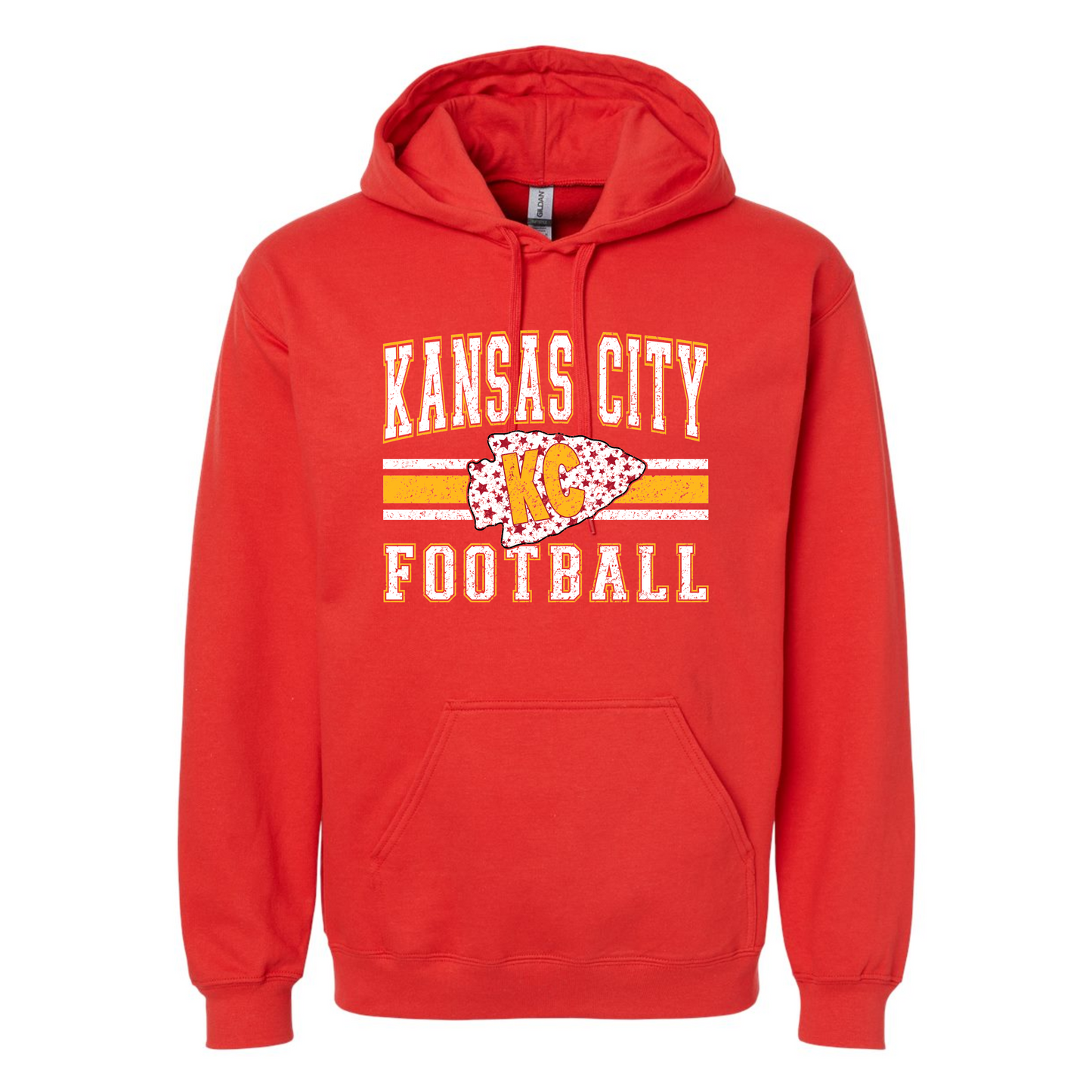 Kansas City Football w/ arrowhead