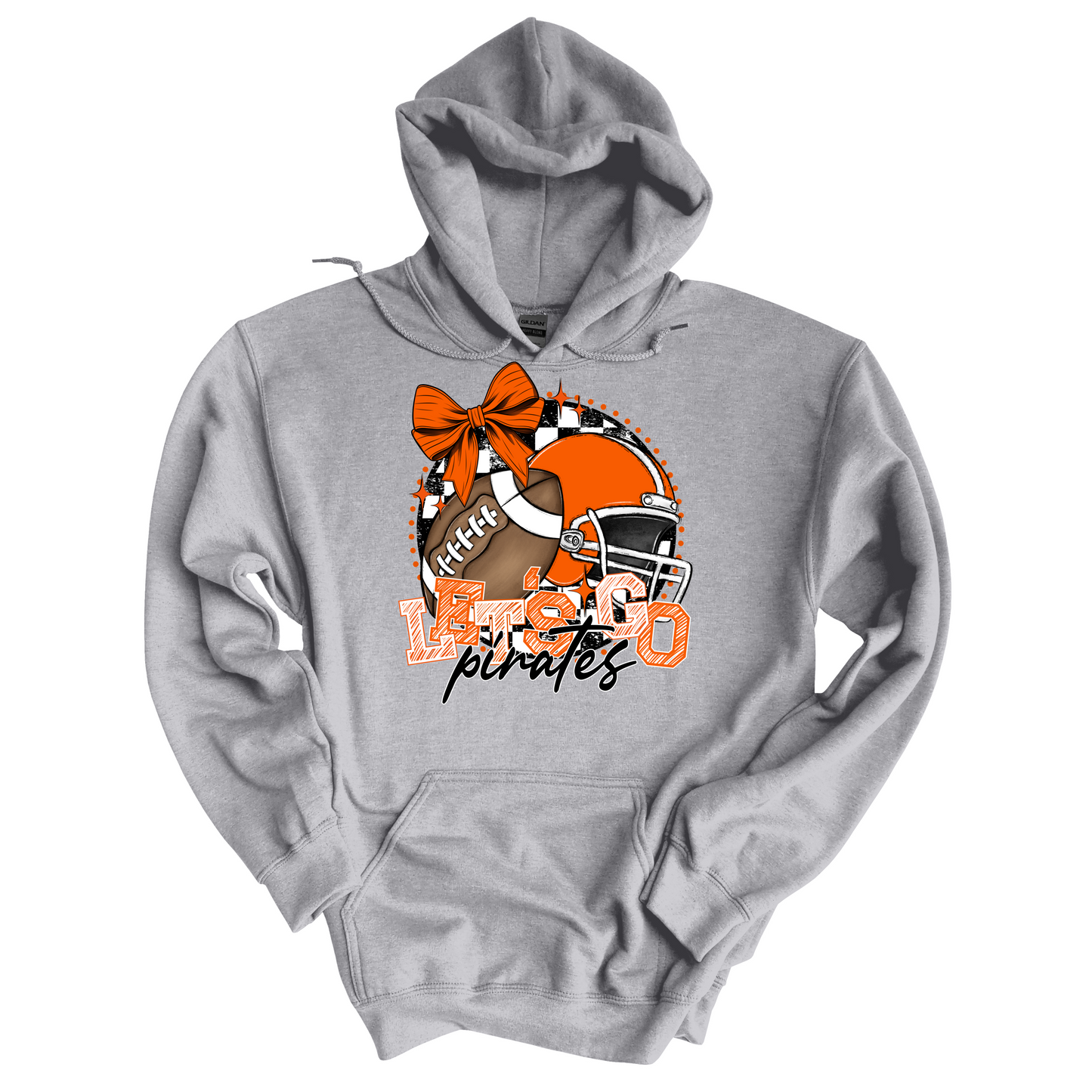 Let's Go Pirates Checkered