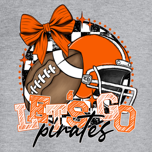 Let's Go Pirates Checkered