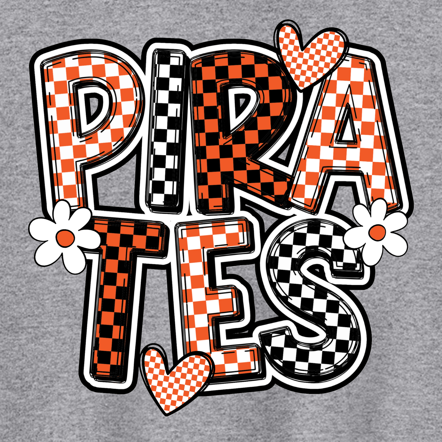 Pirates Checkered font