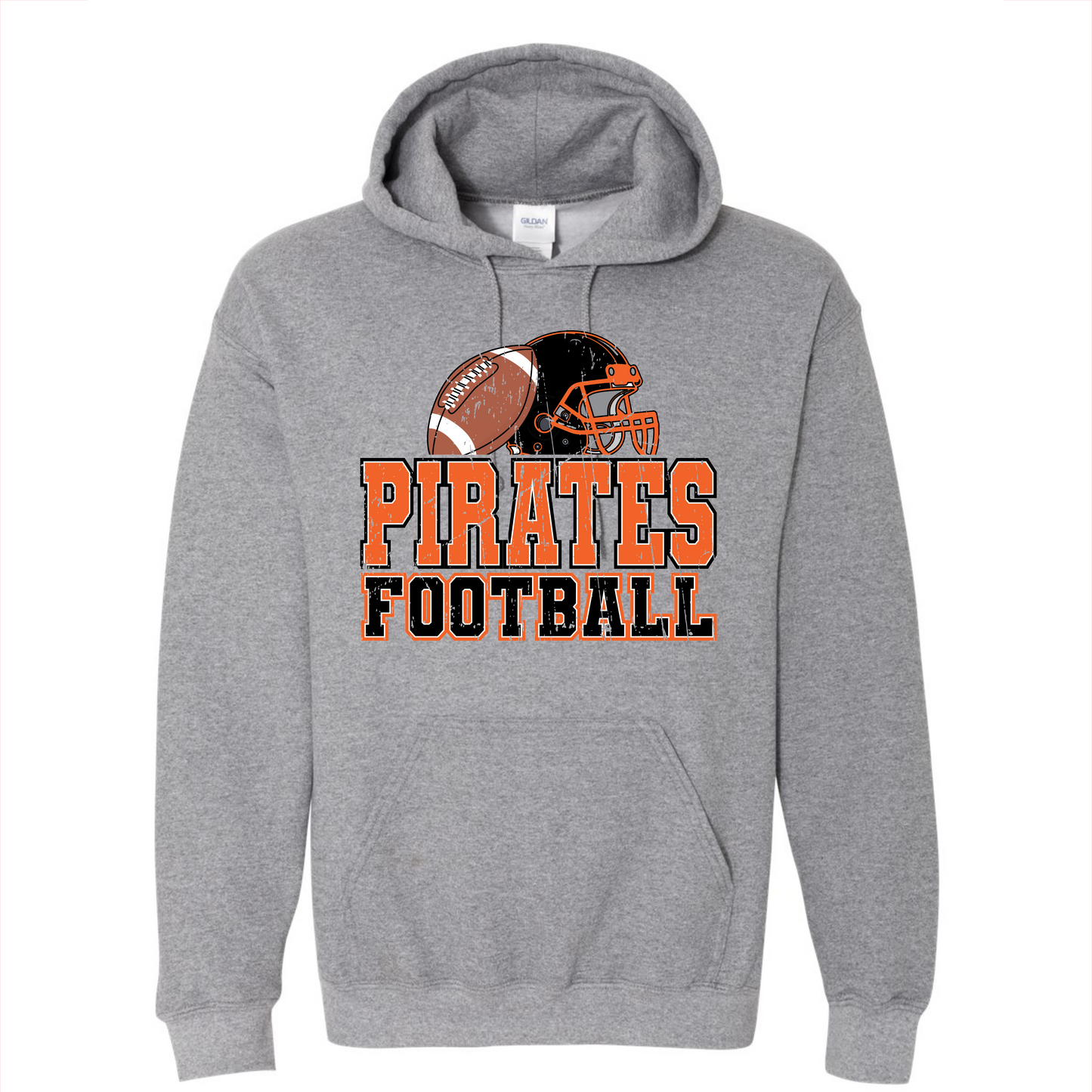 Pirates Football Distressed