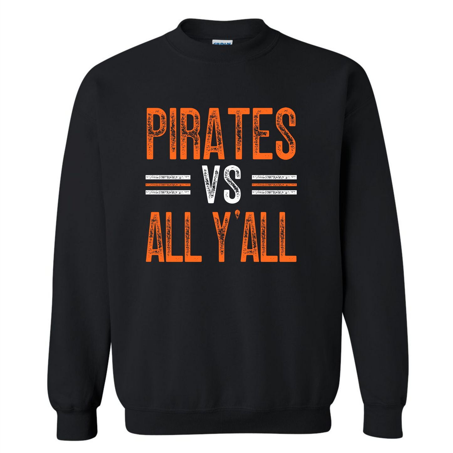 Pirates VS All Y'all on black