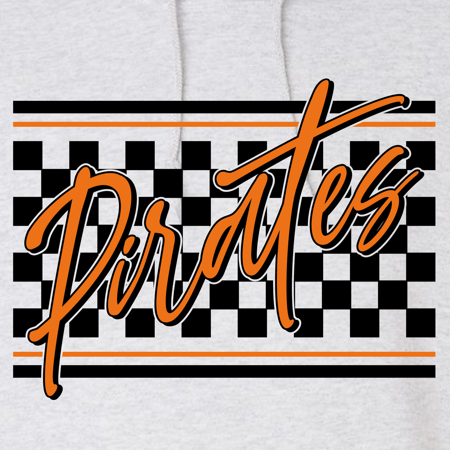 Adult sizes only - Checkered Pirates