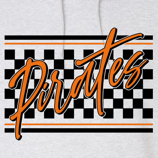Adult sizes only - Checkered Pirates
