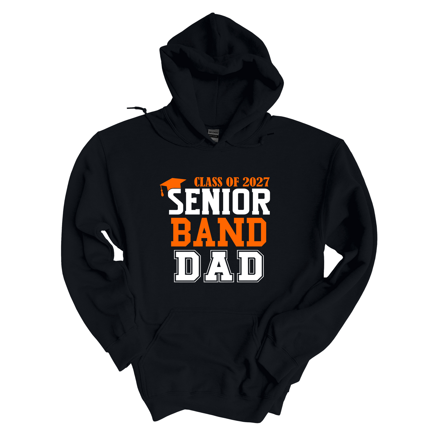 2027 Senior Band Dad on black