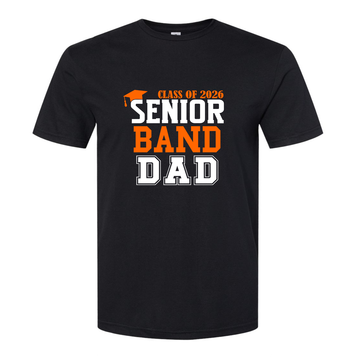 2026 Senior Band Dad on black