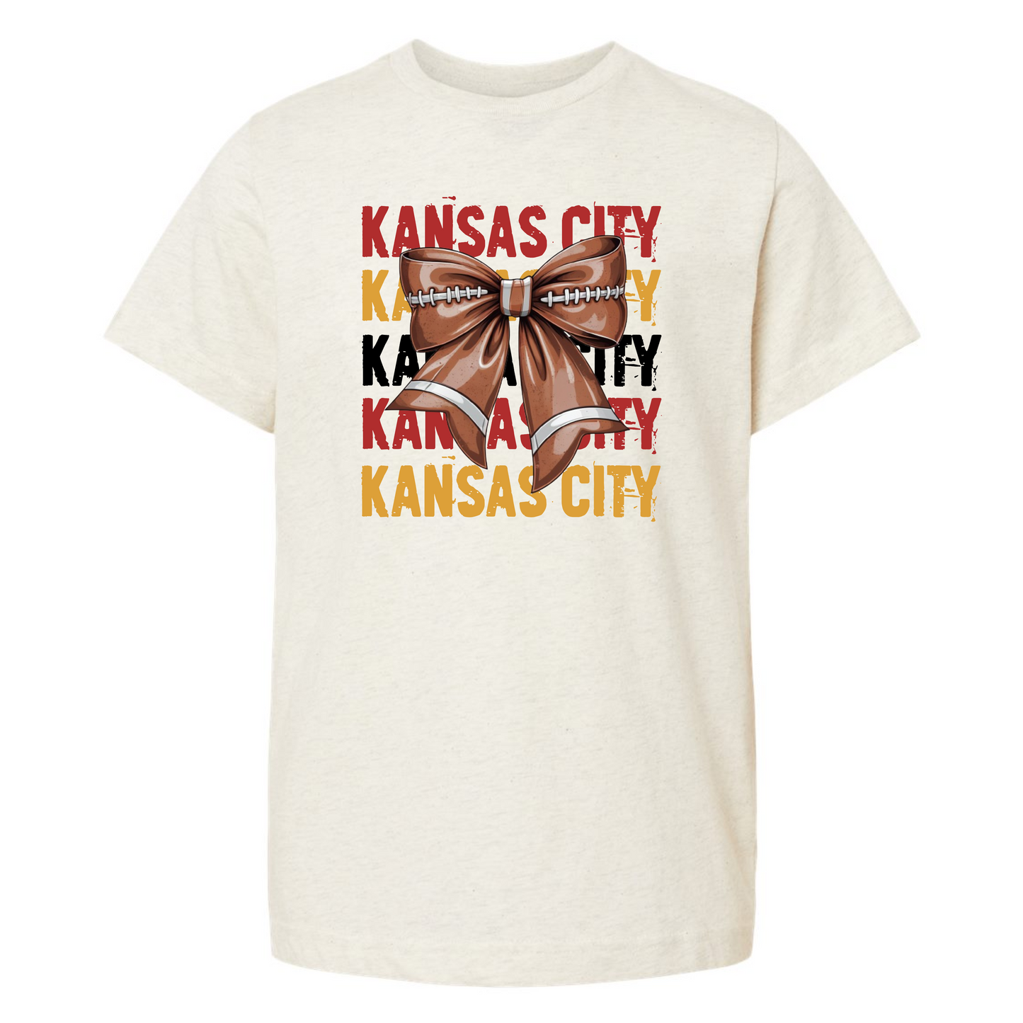 Youth - Kansas City Football Bow