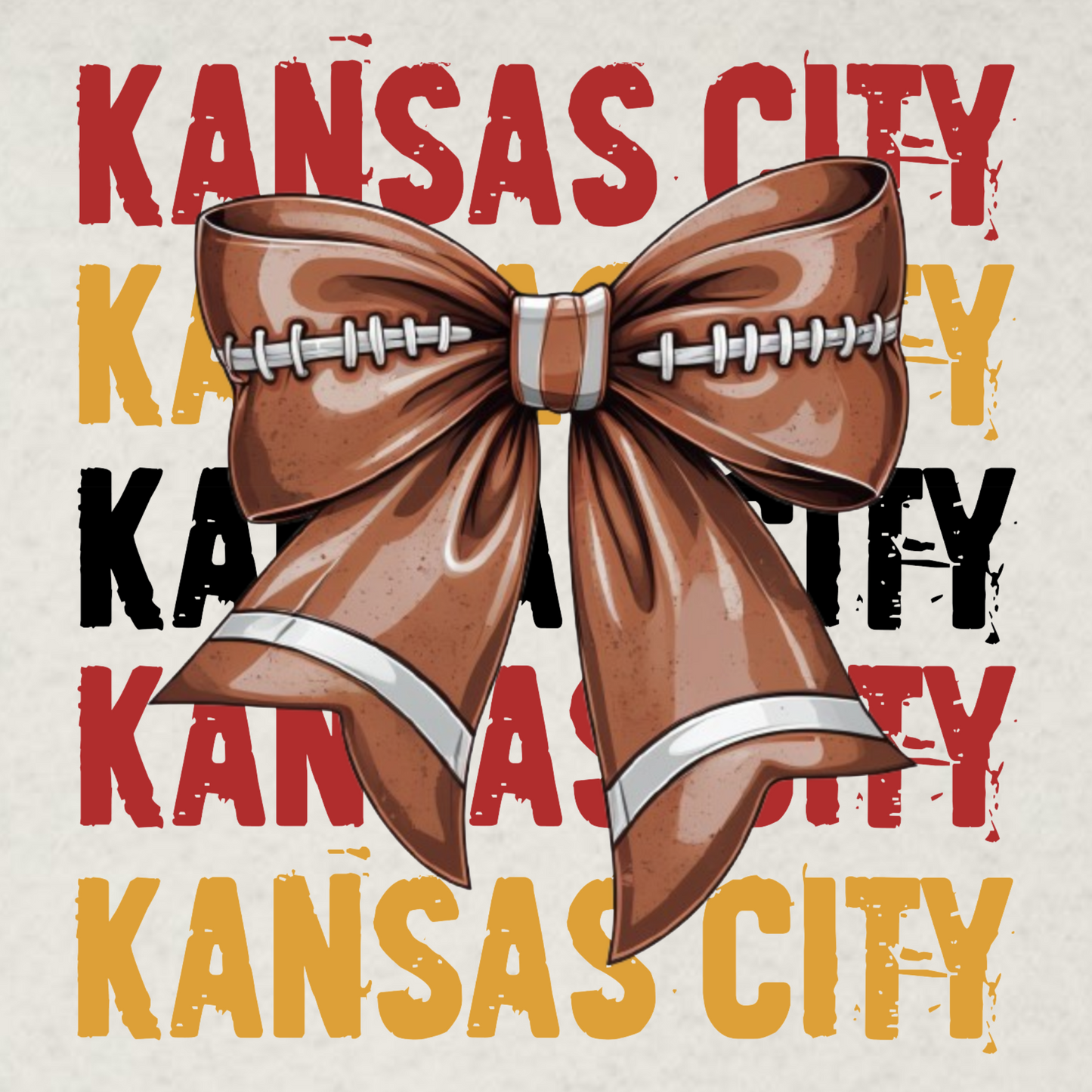 Youth - Kansas City Football Bow